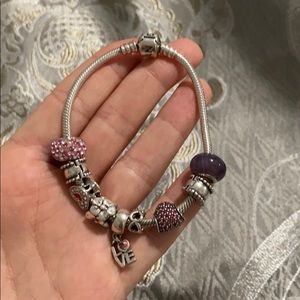 Pandora charm bracelet